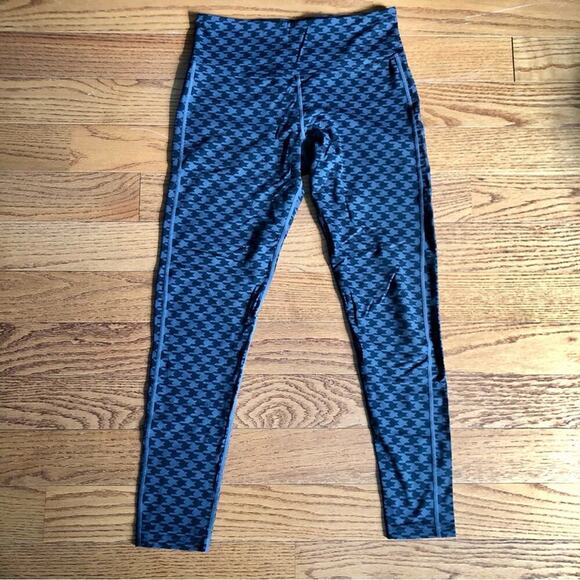 ZELLA HOUNDSTOOTH Gray Black Leggings Women’s Size Small NWOT - Picture 8 of 8